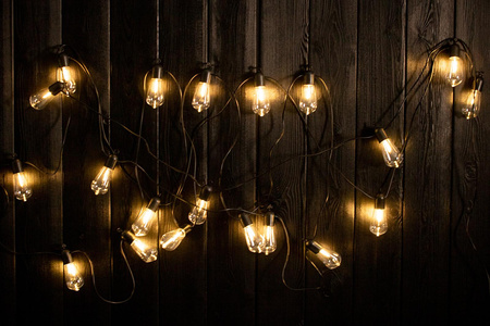 20x LED Solar Lichterkette, Außen Garten Lichterkette 11.48m+EDISON LED Lampen ST58 3000K warm EREMI LUMILED