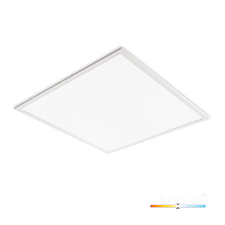 LED-Oberflächenpanel 36W 4320lm 4000K 120° Neutral Coffer Weiß 60x60cm Nelio Kobi