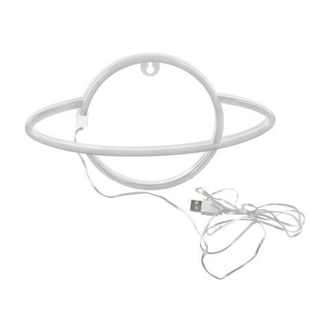 Dekorative LED Batterie Lampe 3W Weiß Neon Sanico Goldlux