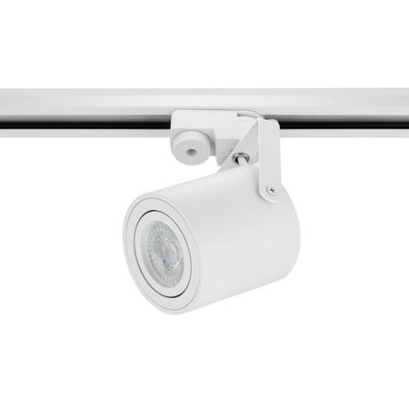 Beleuchtung Stromschienenset 1,5m + 3x LED Stromschienenstrahler GU10Weiß matt