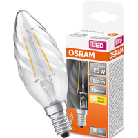 LED Leuchtmittel E14 BW35 2,5W = 25W 250lm 2700K Warm 300° OSRAM STAR Filament