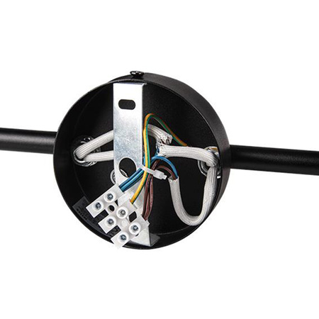 Wandleuchte Deckenleuchte Spot Reflektor Schwarz Gold LED Beweglich 3xGU10 35W