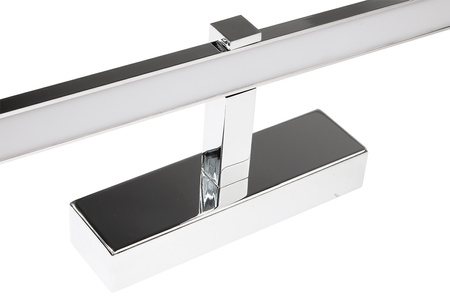 LED-Spiegelleuchte 12W, Badezimmer-Wandleuchte 840lm Chrom neutral 60cm VENUS LUMILED