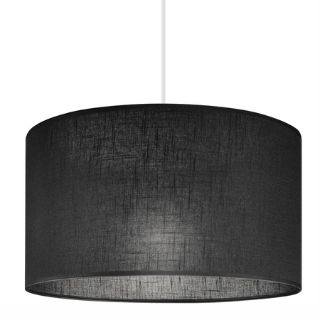 VIVIAN E27 Decke Hängelampe Lampenschirm Schwarz LM-1.209 Lamkur