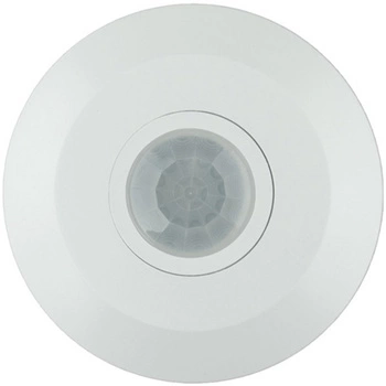 PIR 360° Bewegungs- und Dämmerungssensor 8m Decke Weiß