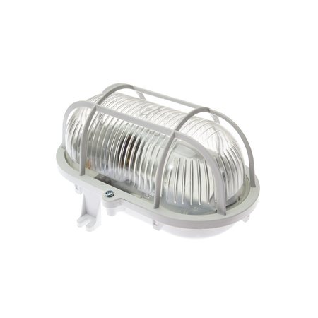 Duct Leuchte Hermetisch E27 Raster Kunststoff IP44 Weiß Soma Kobi