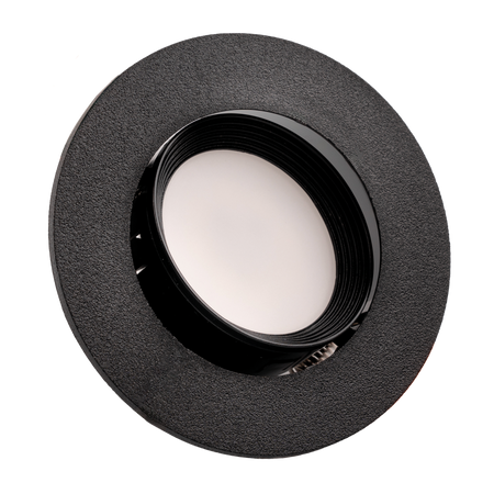 Einbaustrahler GU10, MR16 Einbauspot HALOGEN Runde beweglich Schwarz VENTUS LUMILED