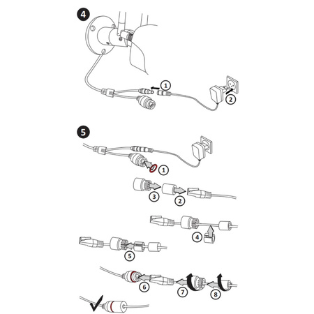 COSMO Z2 IP65 Full HD 2Mpx Außenkamera Tuya SMART WIFI GOLDLUX (Polux) PIR