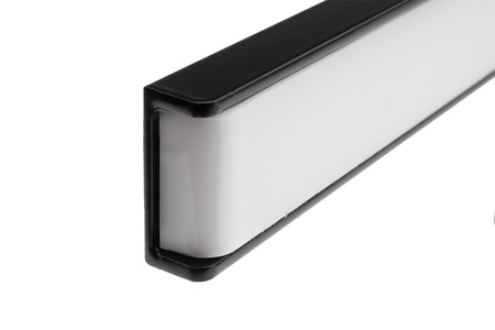 LED-Spiegelleuchte 18W, Badezimmer-Wandleuchte 1100lm Schwarz neutral 90cm VENUS LUMILED