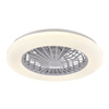 LED Plafond Deckenleuchte mit Lüfter 48W 5300lm CCT 120° Weiß Dimmbar Libyen Sanico Goldlux