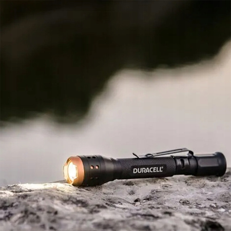 Aluminium-LED-Taschenlampe taktische Handbatterie 2 x AAA 150lm 3 Modi DURACELL