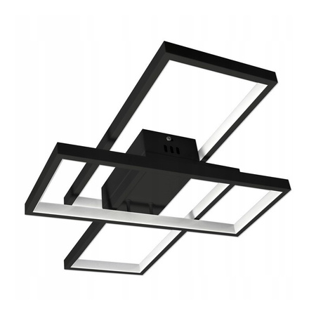 LED-Kronleuchter Deckenleuchte 72W CCT GALAXIS ORION Schwarz + Controller Fernbedienung