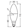 LED-Lampe B39 Kerze E14 7.5W = 60W 806lm 4000K Neutral 220° PCR LAMPS Osram