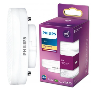 LED-Strahler GX53 5,5W = 40W 500lm 2700K warm Philips