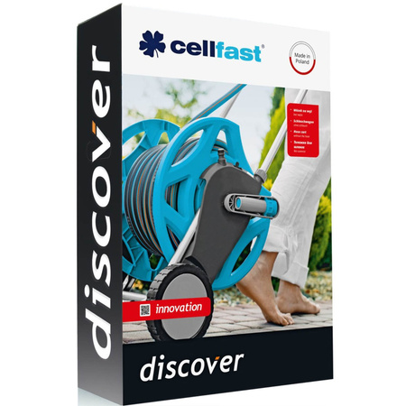 DISCOVER 1/2" 5/8" 3/4" CELLFAST Gartenschlauchwagen