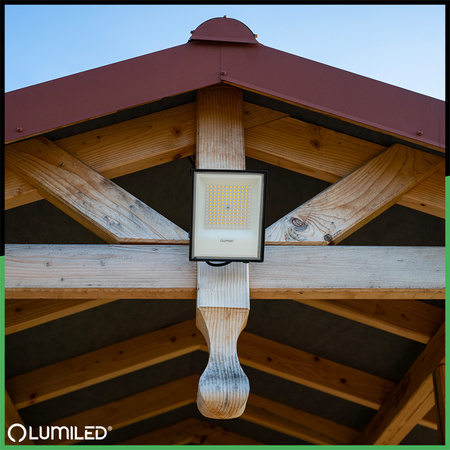 LED-Flutlicht im Freien BRIGHT 100W 11000lm 4000K Wasserdicht IP65 LUMILED