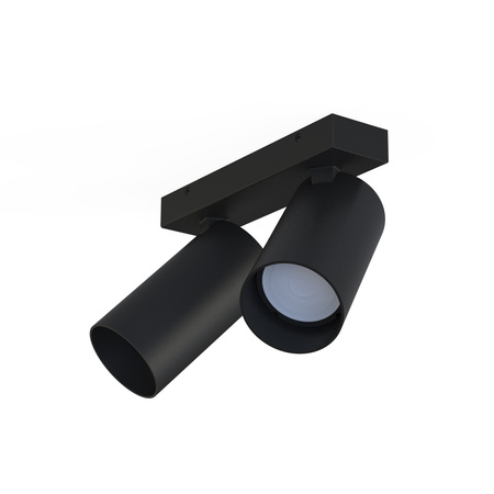 MONO II 7841 Nowodvorski Schwarz 2xGU10 Aufbaustrahler Modern