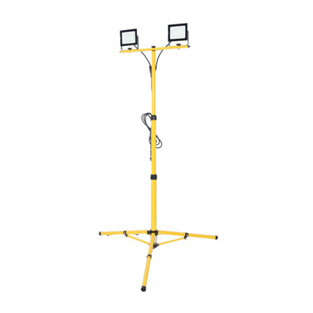 LED Strahler auf Stativ 2x50W 3500 lm 4000K Ecolight