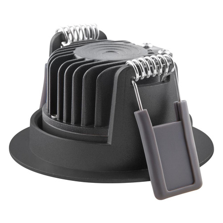 LED-Panel bündig montiert Spot Leuchte 8W 680lm CCT Dimmbar Spot Schwarz Air Adjust Ledvance