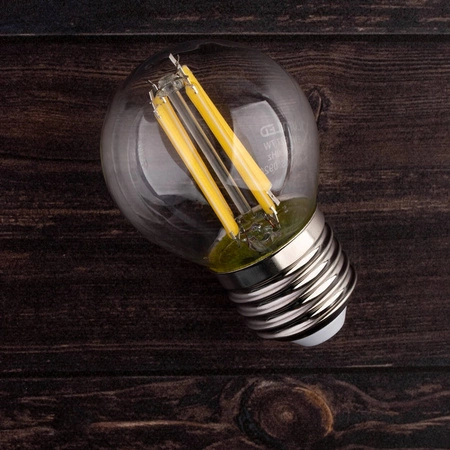 LED Lampen E27, Glühbirne P45 7W = 60W 806lm 360° 4000K neutral Glühfaden LUMILED