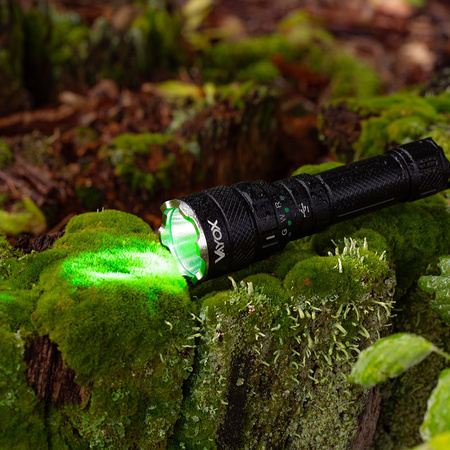 Taktische Hand-Taschenlampe Leistungsstarke 3-Farben SST40 1500lm Pro Series VA0099 Vayox