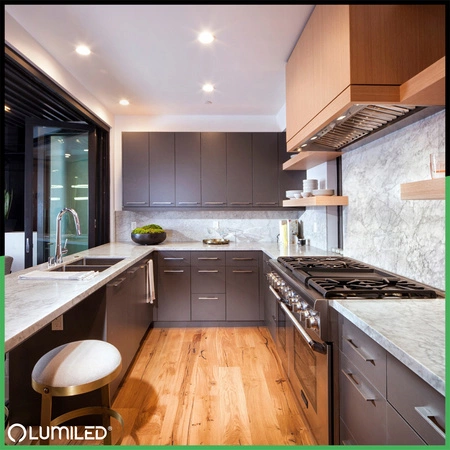 10x LED Lampen GU5.3, Glühbirne MR16 230V 6W = 50W 580lm 120° 6500K kalt LUMILED