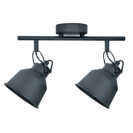 Wandleuchte WANDLEUCHTE Spot Niko 2xE14 GOLDLUX (Polux) SCHWARZ