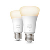 2PAK LED-Lampe E27 A60 9.5W 2700K Warm PHILIPS HUE Weiß Bluetooth Zigbee