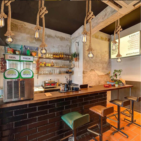 3x LED Lampen E27, Dekorative Glühbirne G95 6W = 50W 420lm 360° 2200K warm Glühfaden Smokey LUMILED