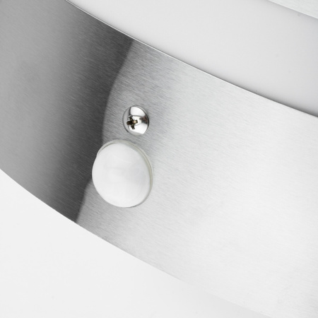 Gartenwandleuchte E27 LUGO Stahlfassadenwandleuchte PIR-Sensor