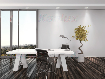 Quadratische Halogen-Deckeneinbauleuchte EVIT MR16 Gx5,3 Aluminium Kanlux