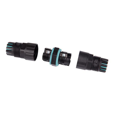 LED-Fluter ZUNA2 Halogenlampe 3x 50W 6500K auf Stativ + Kabel + Hermetischer Anschluss LUMILED