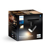 Spot Runner LED Wandleuchte Schwarz 4.2W CCT PHILIPS HUE Bluetooth Zigbee + Dimmschalter