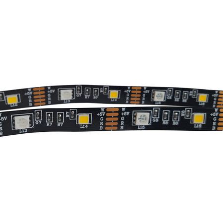 LED-Streifen RGBw 8W 120° Schwarz Dimmbar Sanico Goldlux
