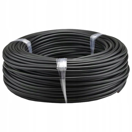 Drahtkabel OW H05RR-F 300/500V 2x1,5mm Schwarz 1m ELEKTROKABEL