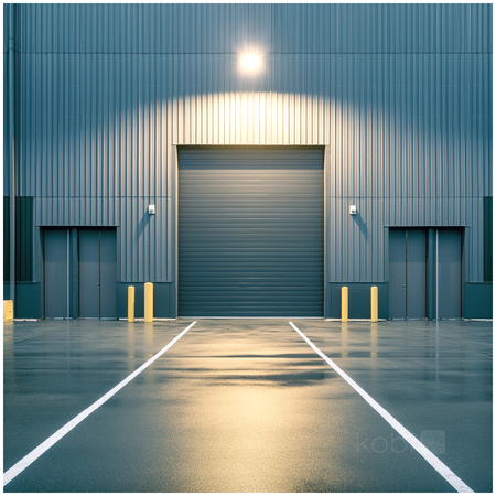 LED-Flutlicht 100W 8000lm 4000K IP65 Schwarz LED2B KOBI MH