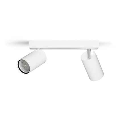 Reflektor-Deckenleuchte 2x GU10 IP44 Weiß Kosipo Philips