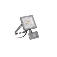 LED-Flutlicht Halogenlampe 10W 1080lm CCT 90° IP44 PIR-Sensor Grau ACETE Kanlux