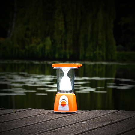 Wiederaufladbare Camping-Taschenlampe 710lm 6000K Solar USB Powerbank VA0125 VAYOX