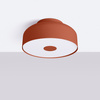 LED Plafond Deckenleuchte 4x E27 Ocker Rot OMIQ Crimson SL.1681 Sollux