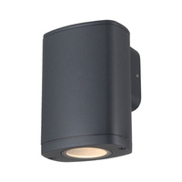 Außenwandleuchte GU10 IP54 Grau Aufputz ZEVI Kanlux