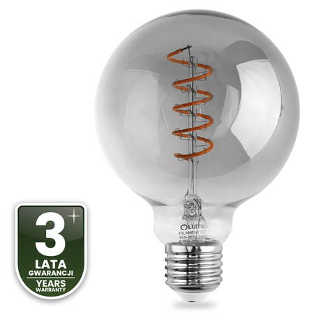 3x LED-Glühbirne E27 Sphere G95 6W = 50W Dekorativ 360° LUMILED