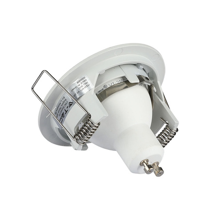 Deckenleuchte Unterputz GU10 rund weiß VT-774 V-TAC