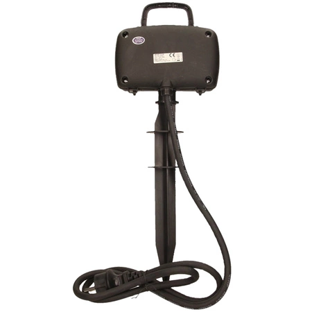 Gartensteckdose 2x2P+Z Doppel mit Klappe mit Erdungsklappe mit Erdungsstecker IP44 Kabel 1,5m ORNO