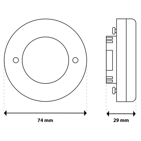 LED Lampen GX53, Glühbirne 12W = 75W 1100lm 120° 3000K warm LUMILED