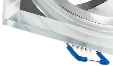 Glas-Einbaustrahler GU10, MR16 Einbauspot HALOGEN Quadrat beweglich ARIAN LUMILED