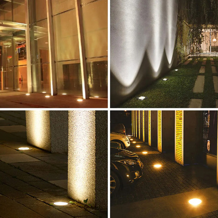 Boden-Einbauleuchte GU10, Bodenstrahler IP65 IK09 Rund CATIO 2 LUMILED