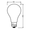 LED Lampen A95 E27 24W = 200W 3452lm 2700K Warmweiß FILAMENT LEDVANCE