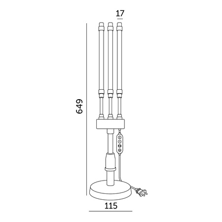 Vitaro 10W LED Stehtischlampe Kobi
