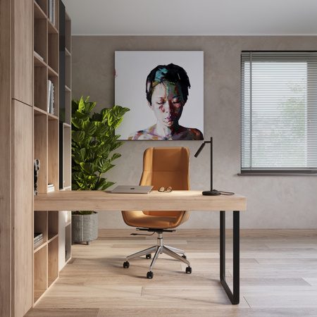 Schreibtisch Stehtisch Nachtschule Lampe G9 Schwarz Pastelo Ocean Green SL.1469 Sollux